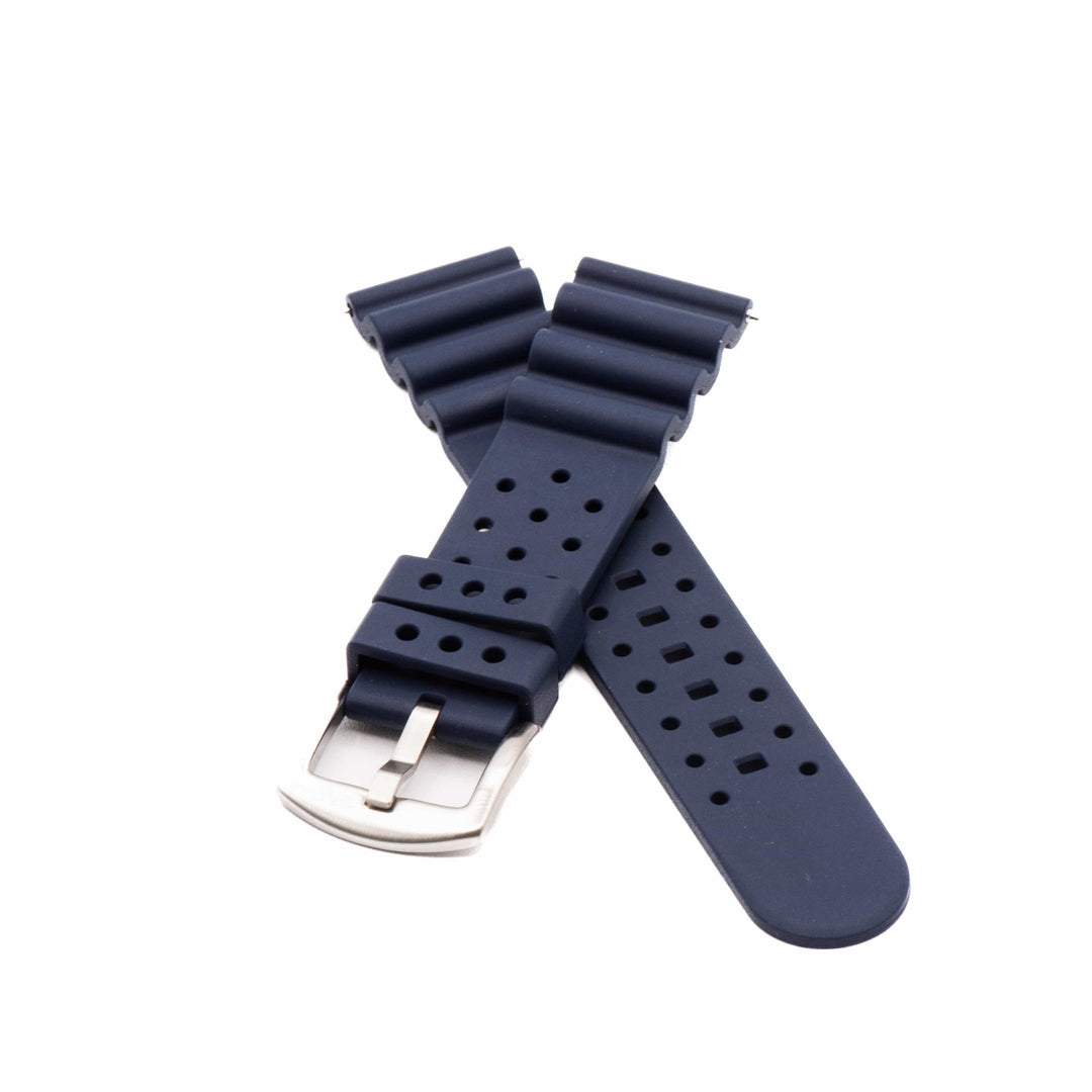 Sport Rubber - Blue - BluShark Straps