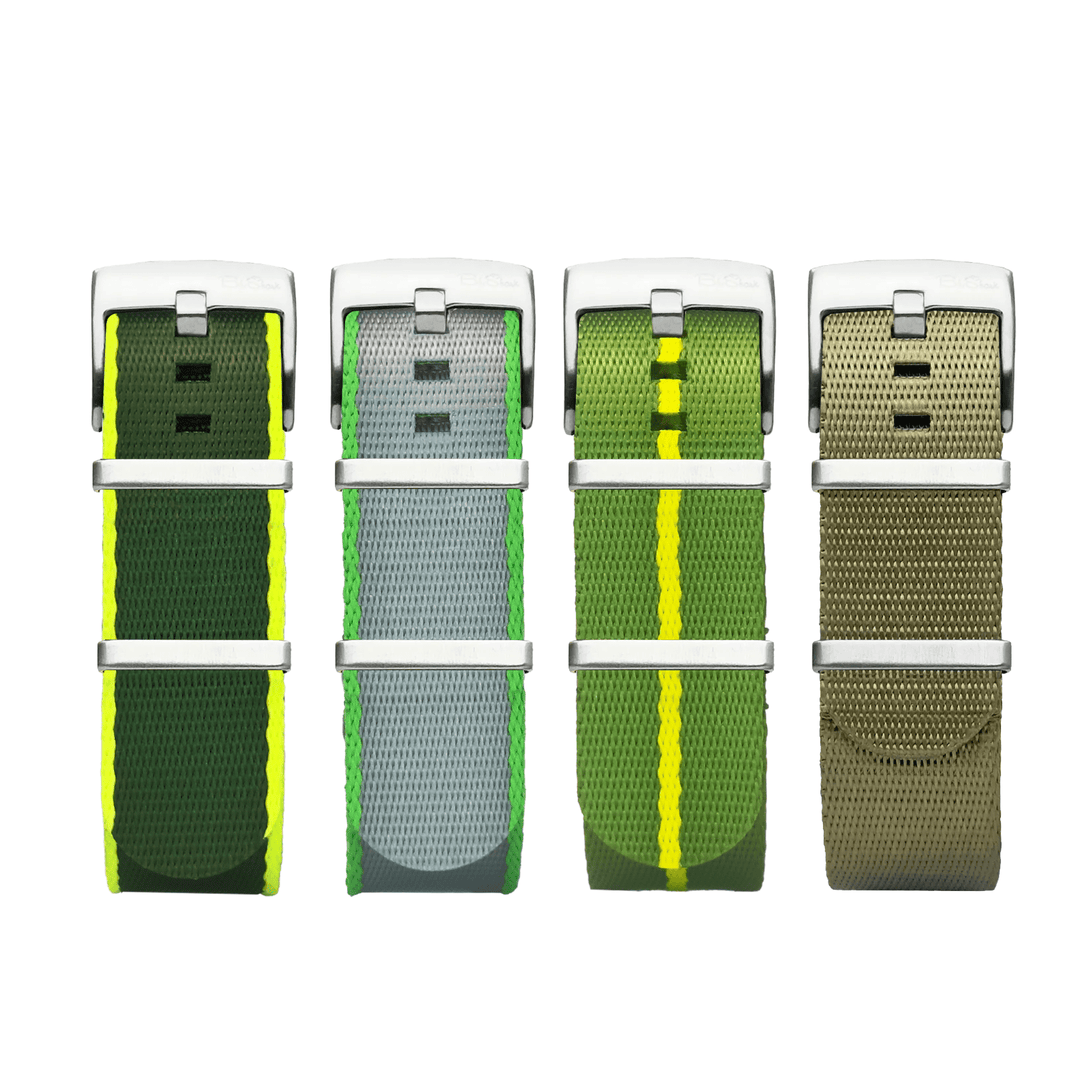 St. Patrick's Bundle: Premium 4 - Pack of Watch Straps - BluShark Straps