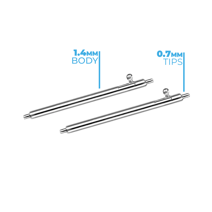 Standard Quick Release Spring Bars (Pair) - BluShark Straps