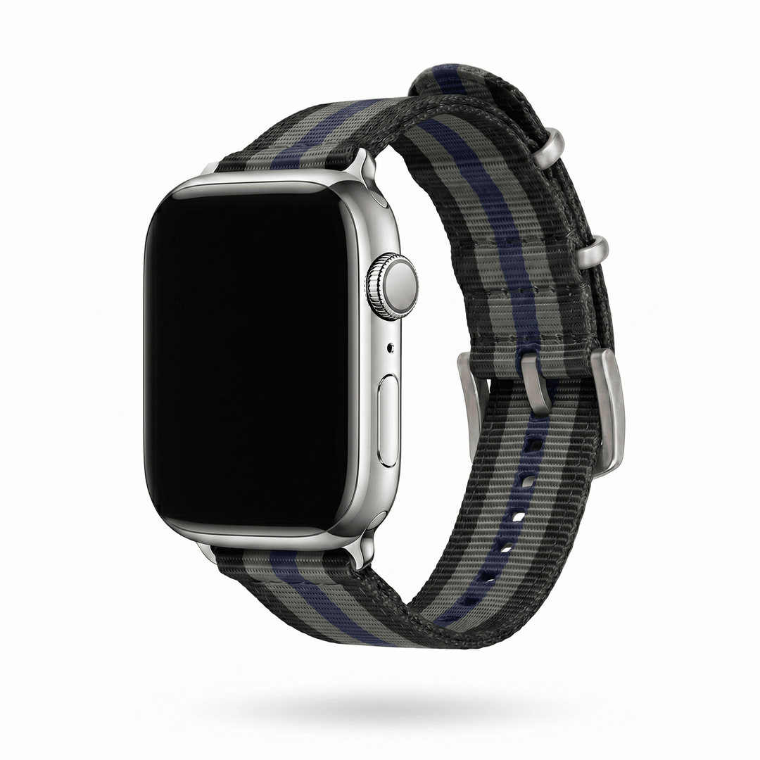The O2 Band - For Apple Watch - Bond Blue - BluShark Straps