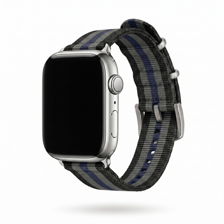 The O2 Band - For Apple Watch - Bond Blue - BluShark Straps