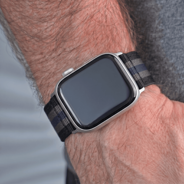 The O2 Band - For Apple Watch - Bond Blue - BluShark Straps
