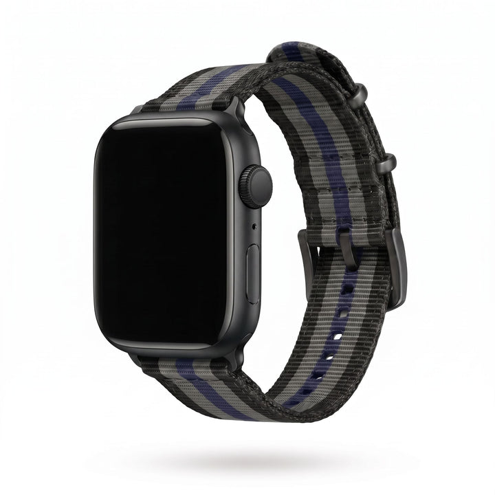 The O2 Band - For Apple Watch - Bond Blue - BluShark Straps