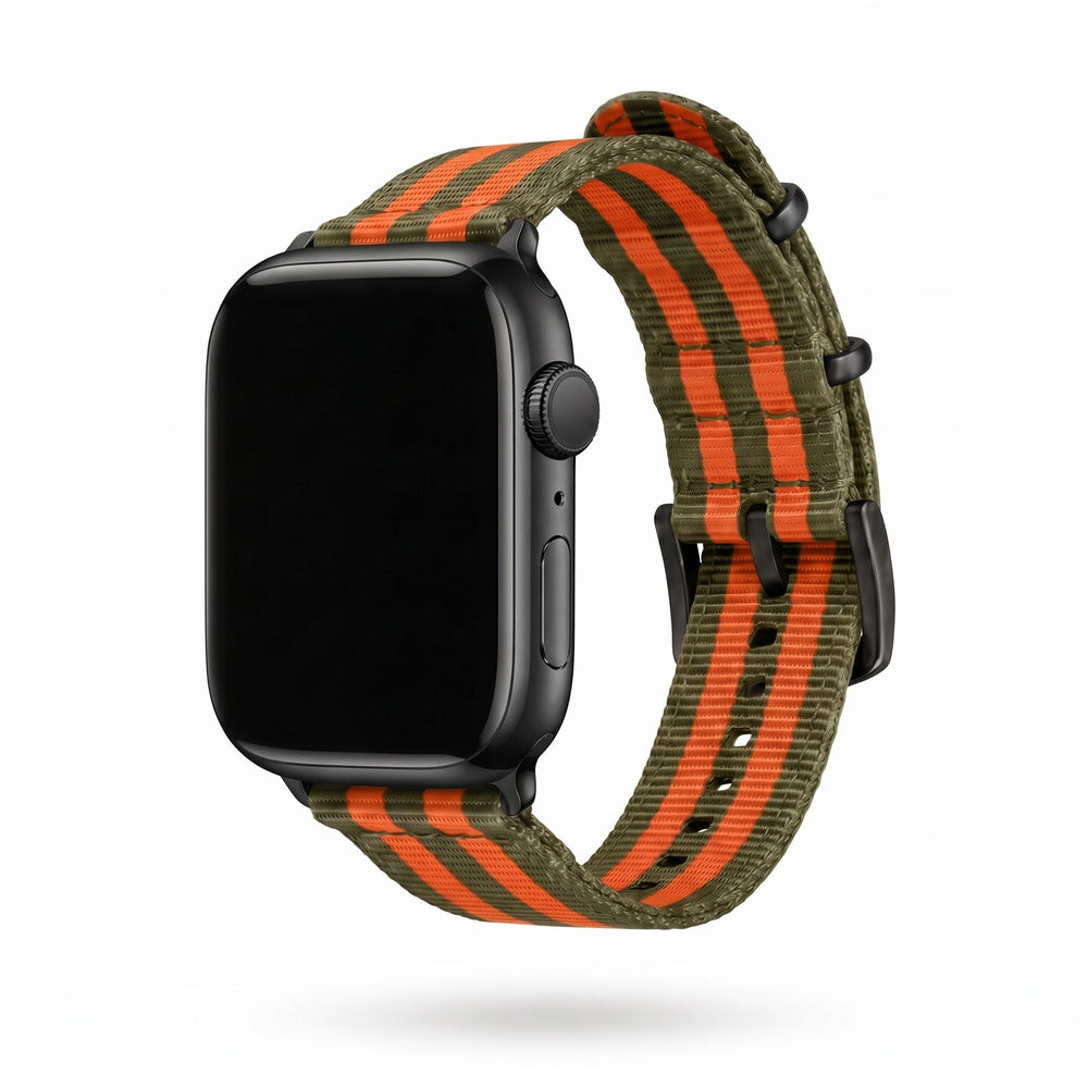 The O2 Band - For Apple Watch - Bond Bomber Jacket - BluShark Straps