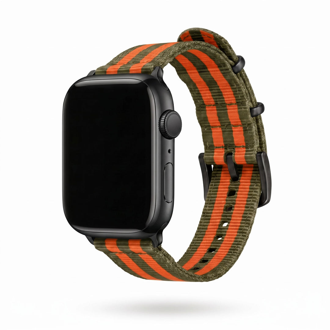 The O2 Band - For Apple Watch - Bond Bomber Jacket - BluShark Straps