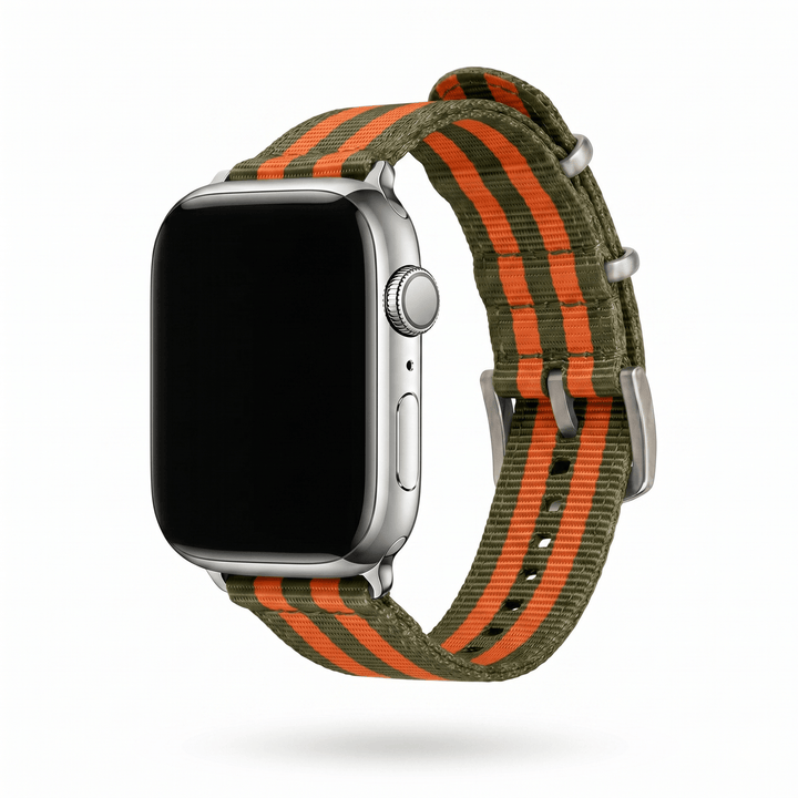 The O2 Band - For Apple Watch - Bond Bomber Jacket - BluShark Straps