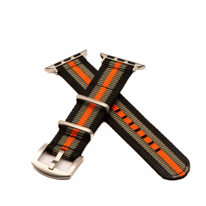 The O2 Band - For Apple Watch - Bond Orange - BluShark Straps