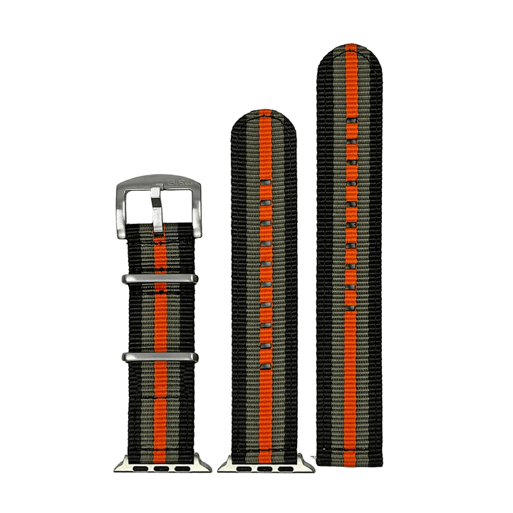 The O2 Band - For Apple Watch - Bond Orange - BluShark Straps