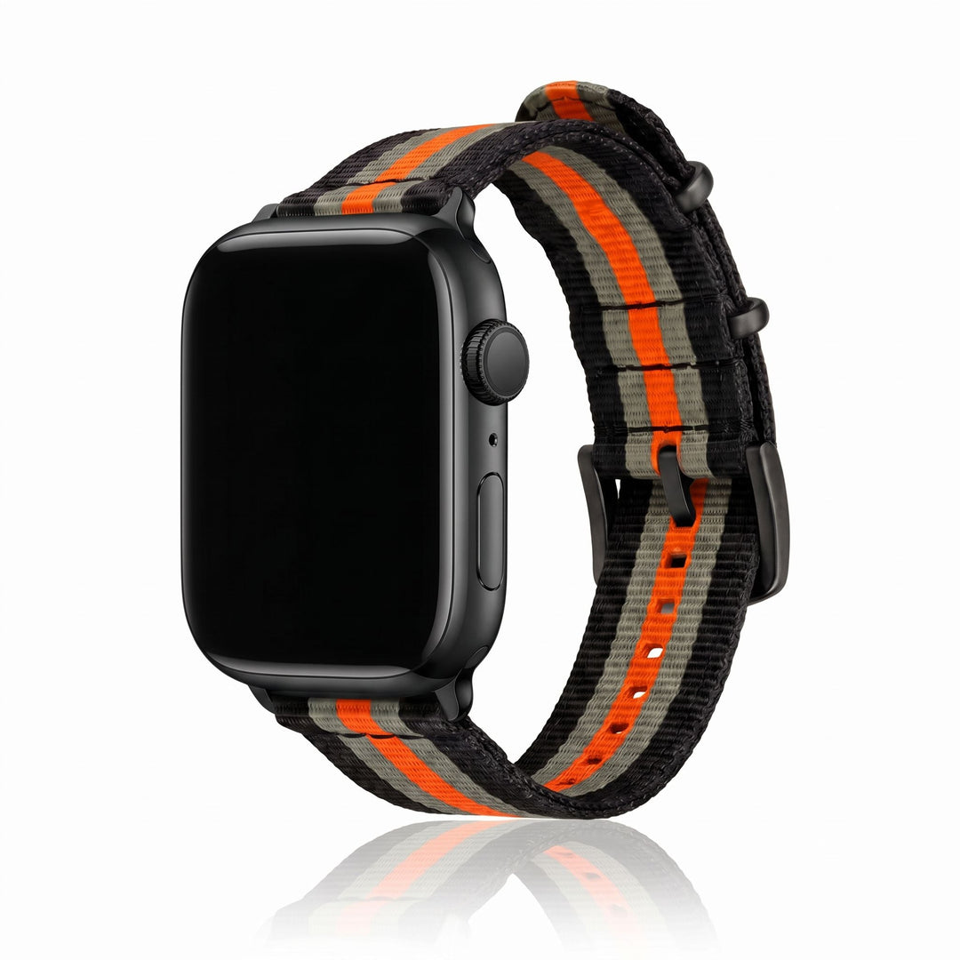 The O2 Band - For Apple Watch - Bond Orange - BluShark Straps