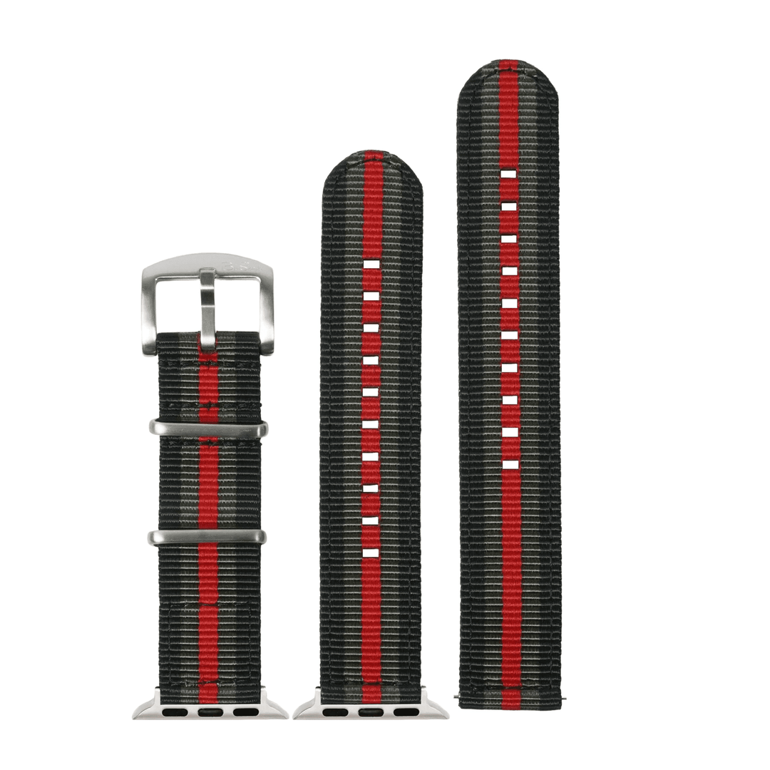 The O2 Band - For Apple Watch - Bond Red - BluShark Straps