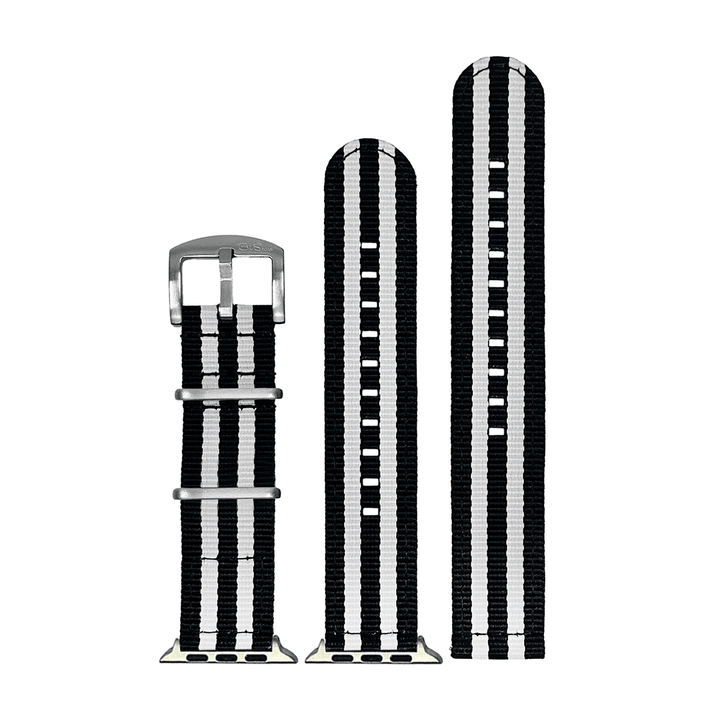 The O2 Band - For Apple Watch - Bond Tuxedo - BluShark Straps