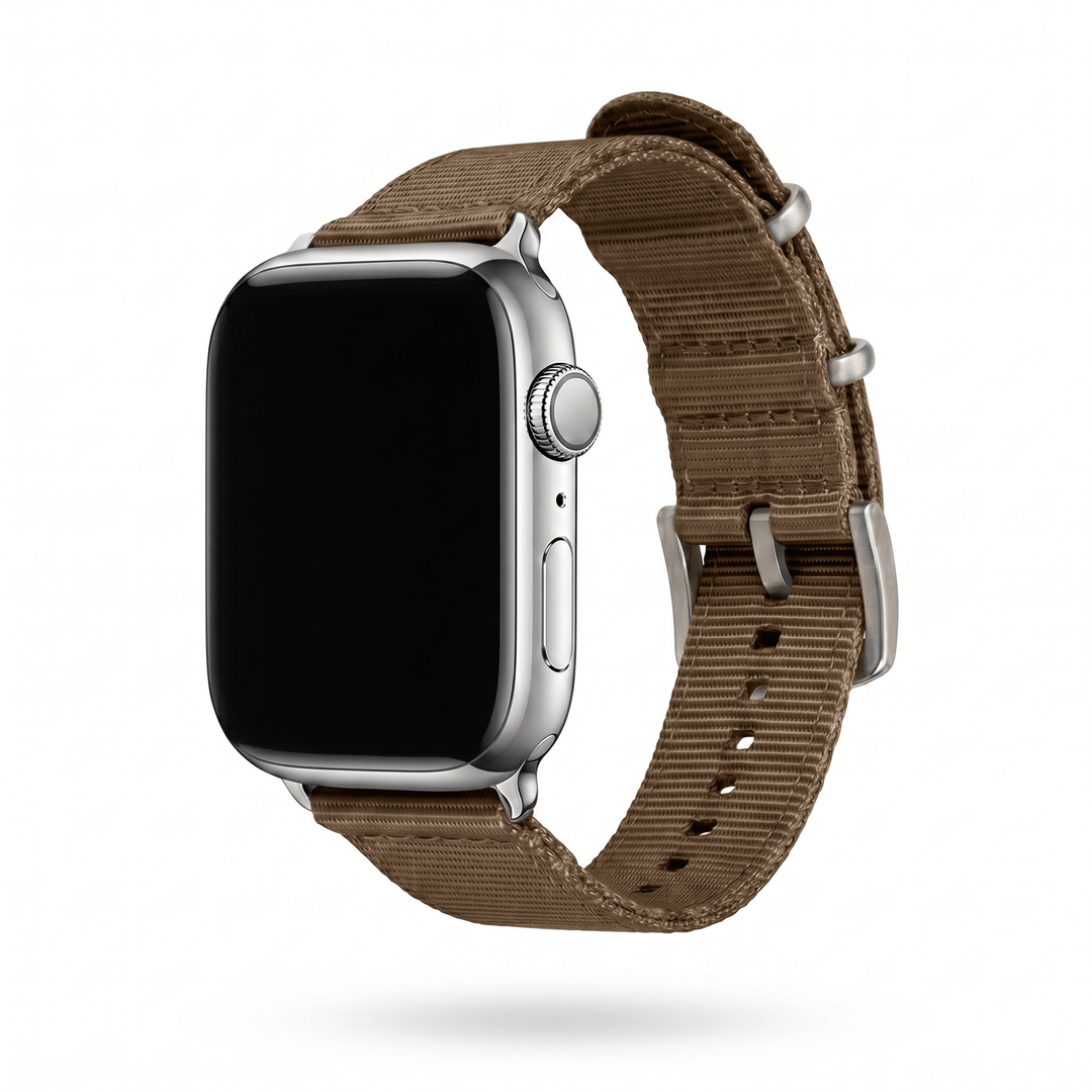 The O2 Band - For Apple Watch - Burnt Umber - BluShark Straps