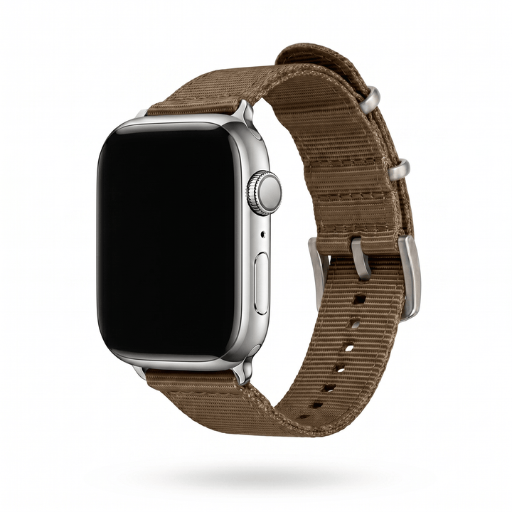 The O2 Band - For Apple Watch - Burnt Umber - BluShark Straps