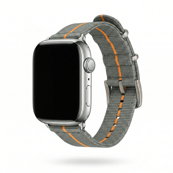 The O2 Band - For Apple Watch - Gray Fox - BluShark Straps