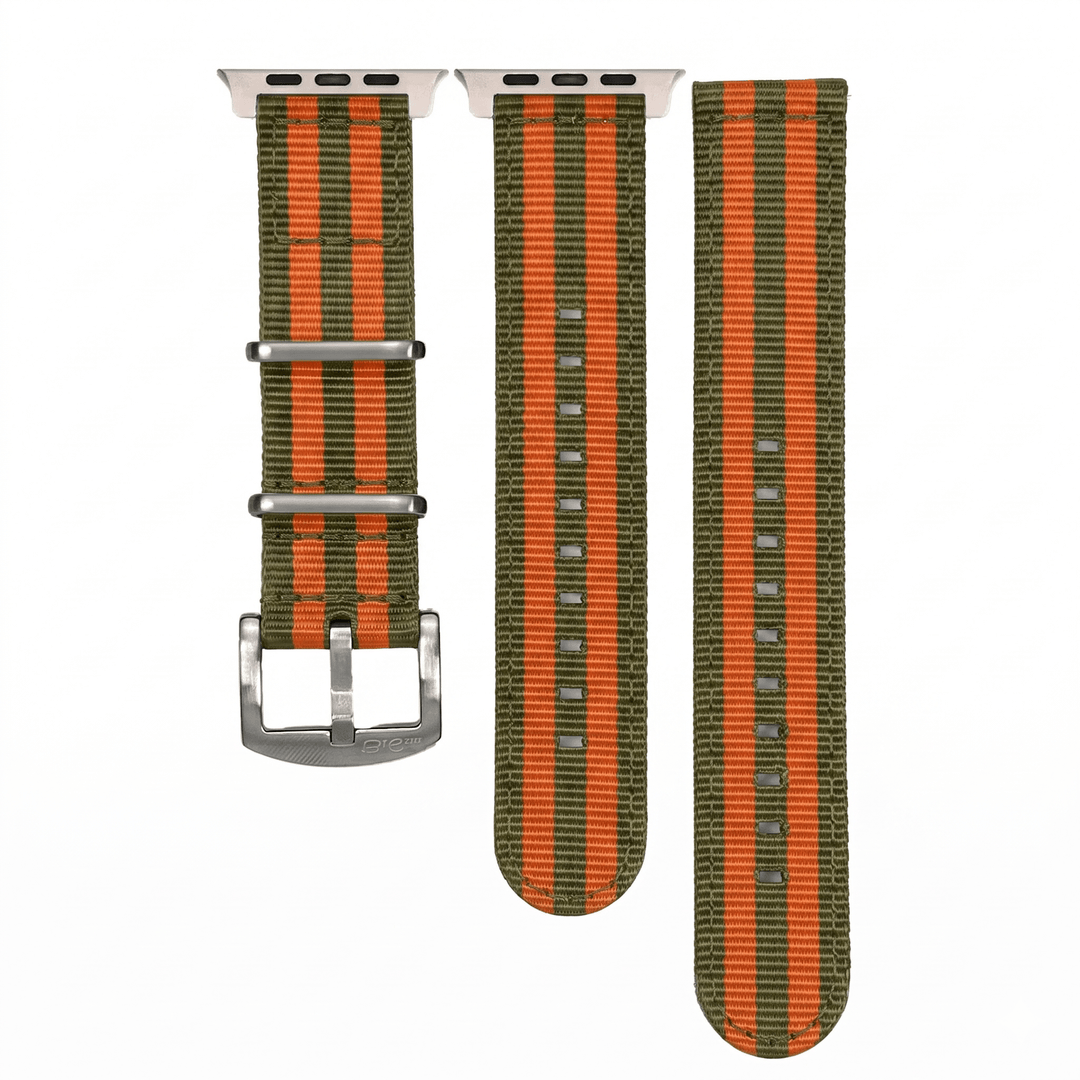 The O2 Band - For Apple Watch ULTRA - Bond Bomber Jacket - BluShark Straps