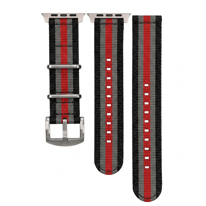 The O2 Band - For Apple Watch ULTRA - Bond Red - BluShark Straps