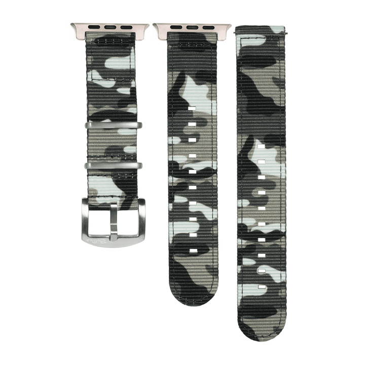 The O2 Band - For Apple Watch ULTRA - Camo Arctic - BluShark Straps