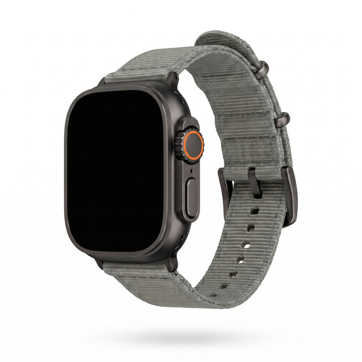The O2 Band - For Apple Watch ULTRA - Gray - BluShark Straps