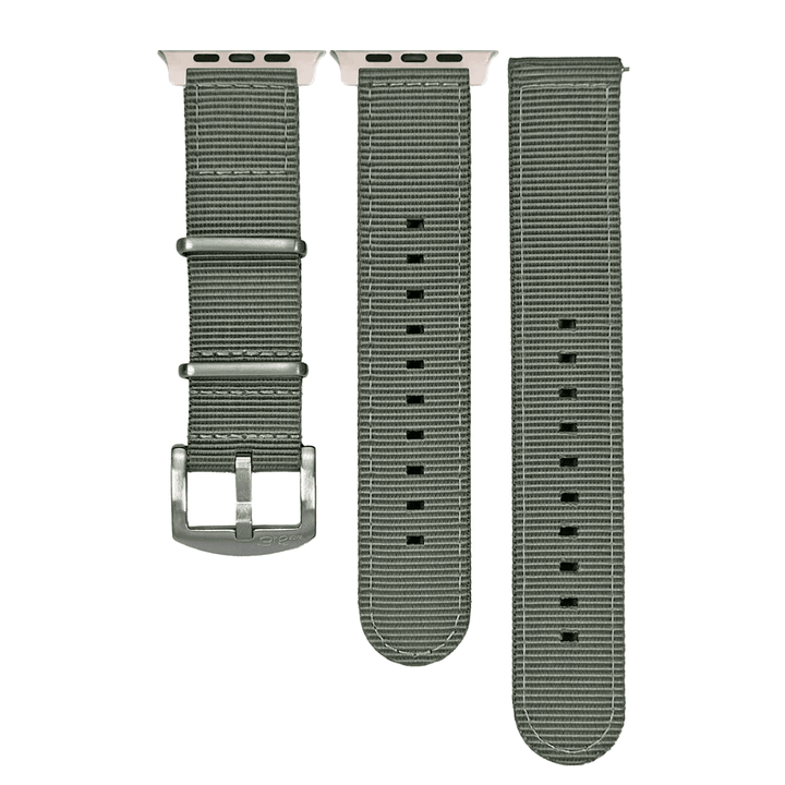 The O2 Band - For Apple Watch ULTRA - Gray - BluShark Straps
