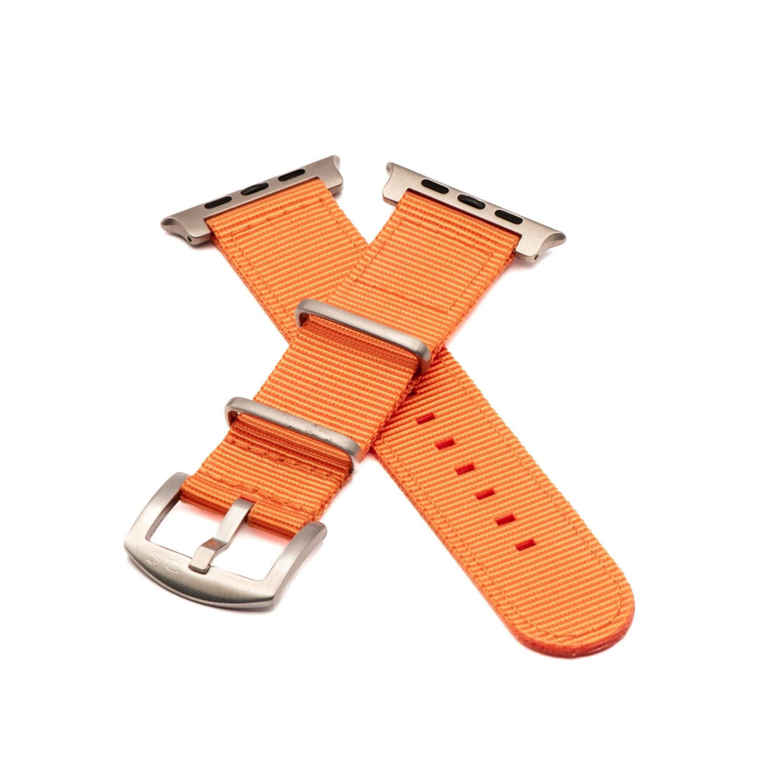 The O2 Band - For Apple Watch ULTRA - Orange - BluShark Straps
