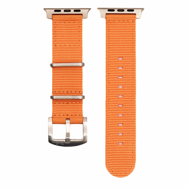 The O2 Band - For Apple Watch ULTRA - Orange - BluShark Straps
