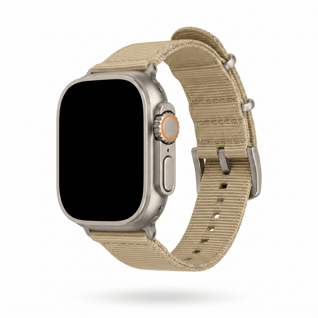 The O2 Band - For Apple Watch ULTRA - Pebble - BluShark Straps