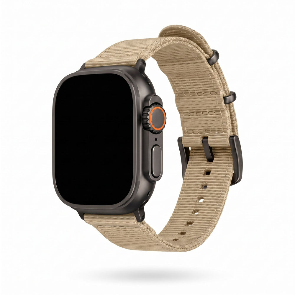 The O2 Band - For Apple Watch ULTRA - Pebble - BluShark Straps