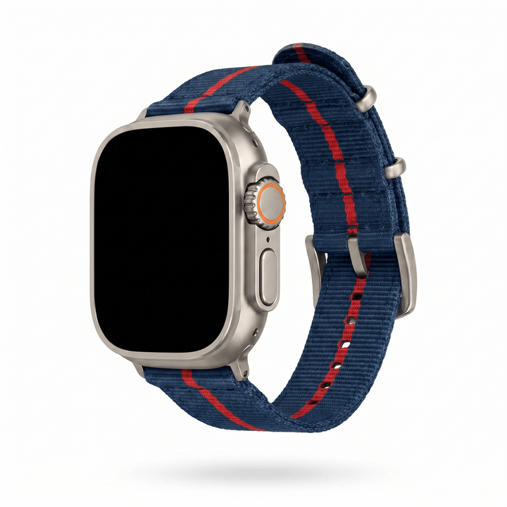 The O2 Band - For Apple Watch ULTRA - Siren - BluShark Straps