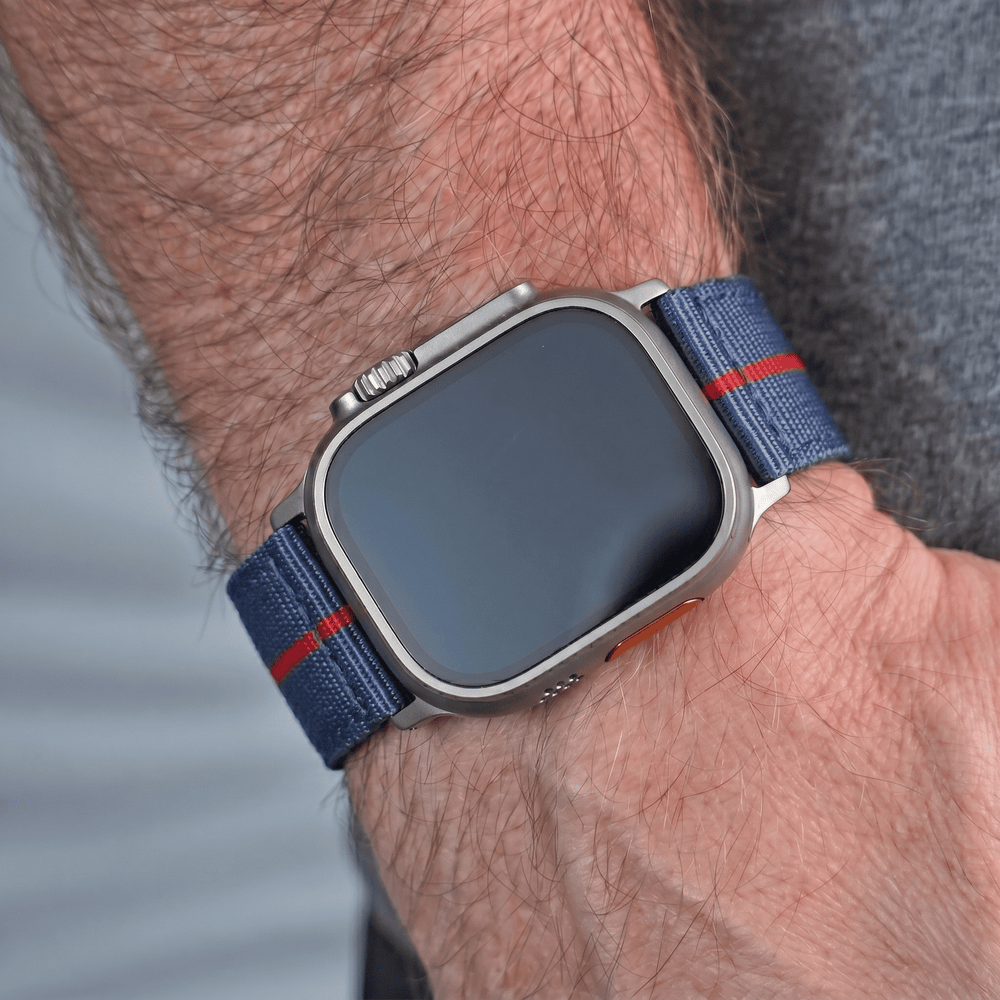 The O2 Band - For Apple Watch ULTRA - Siren - BluShark Straps