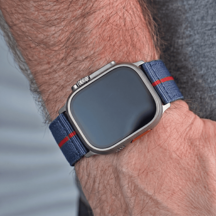 The O2 Band - For Apple Watch ULTRA - Siren - BluShark Straps