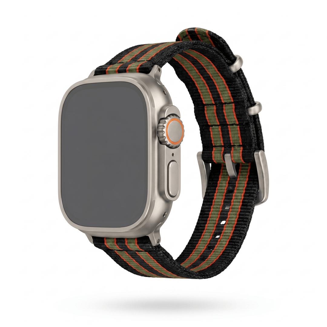 The O2 Band - For Apple Watch ULTRA - Vintage Bond - BluShark Straps