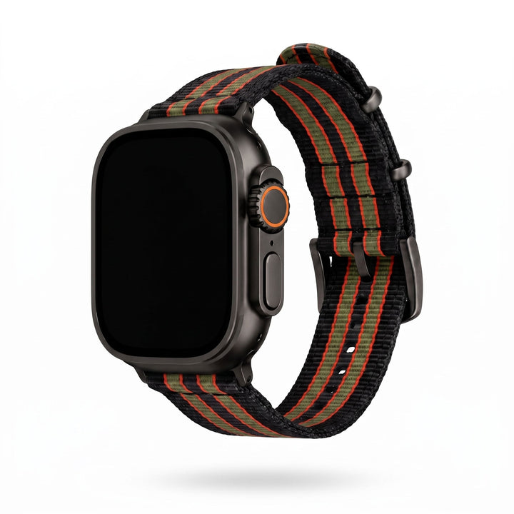 The O2 Band - For Apple Watch ULTRA - Vintage Bond - BluShark Straps