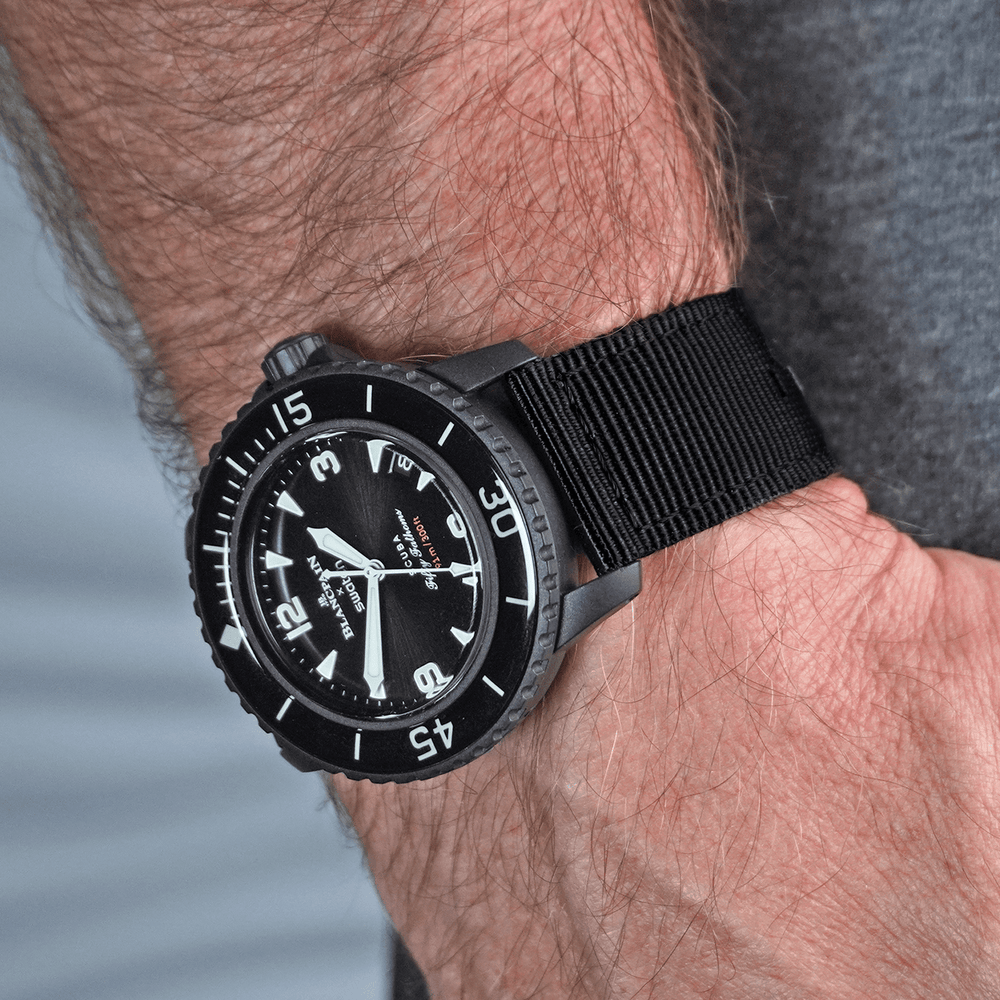 The O2 Strap - Black - BluShark Straps