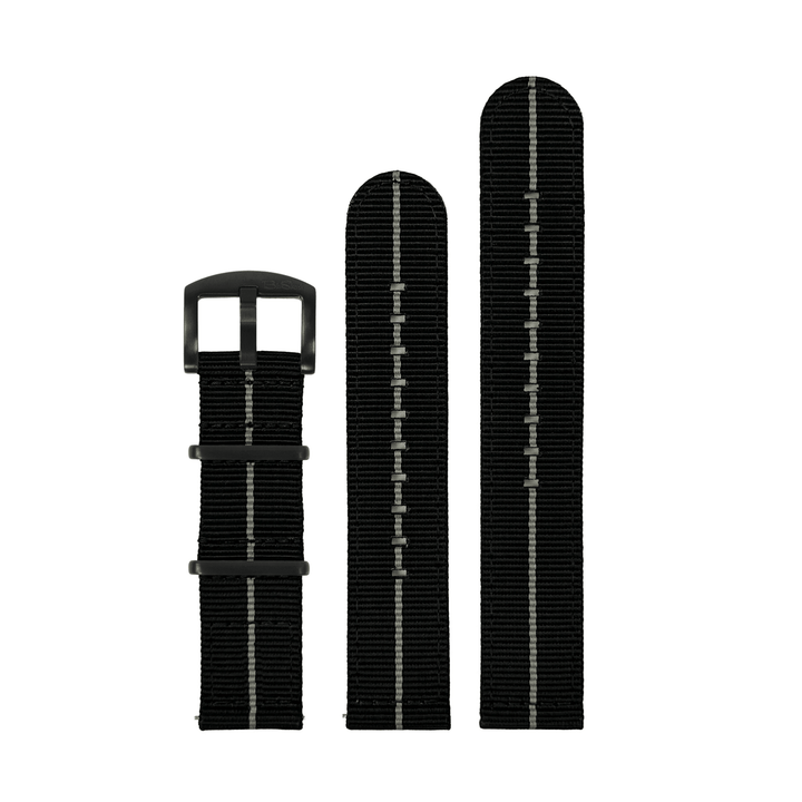 The O2 Strap - Black Ash - BluShark Straps