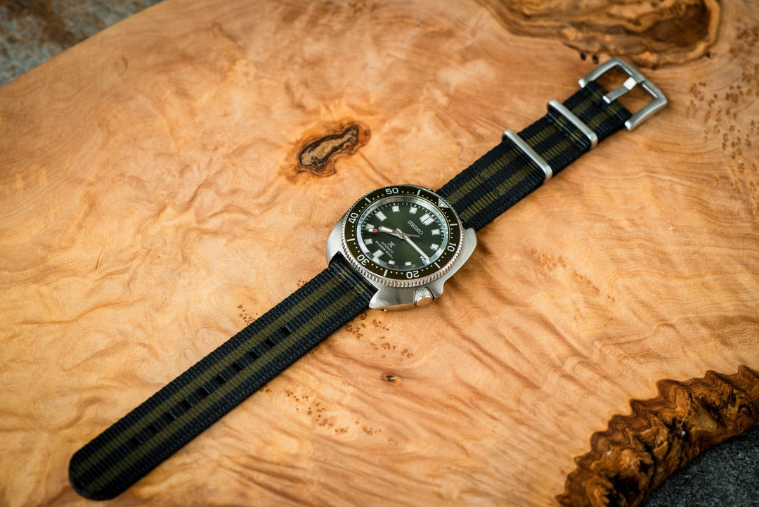 The O2 Strap - Bond Olive - BluShark Straps