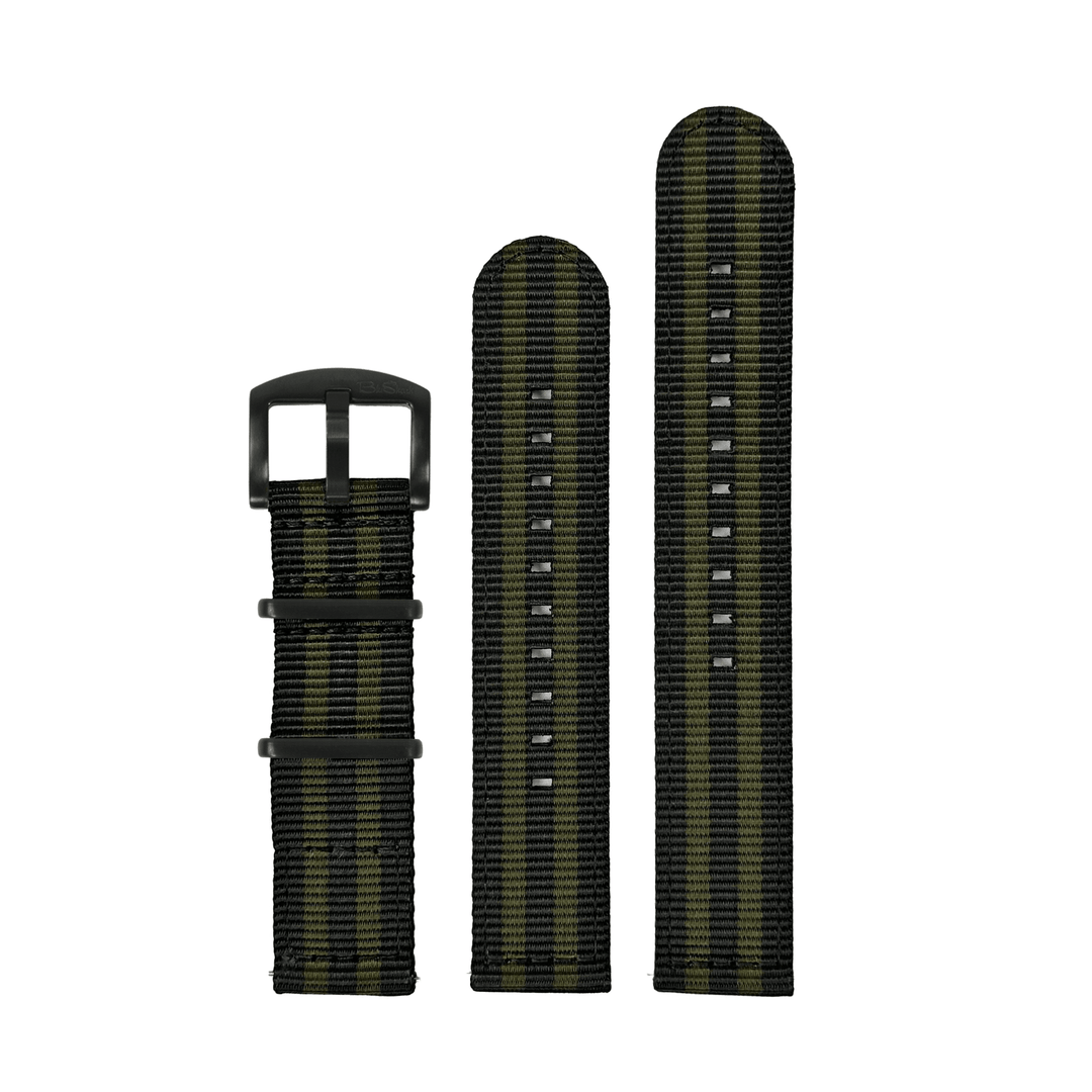 The O2 Strap - Bond Olive - BluShark Straps