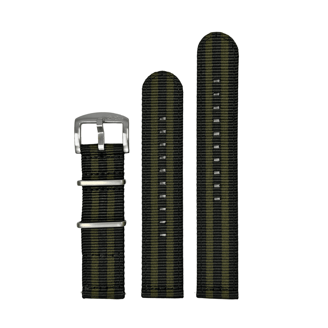 The O2 Strap - Bond Olive - BluShark Straps