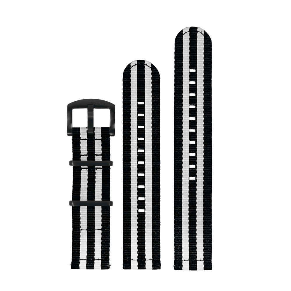 The O2 Strap - Bond Tuxedo - BluShark Straps