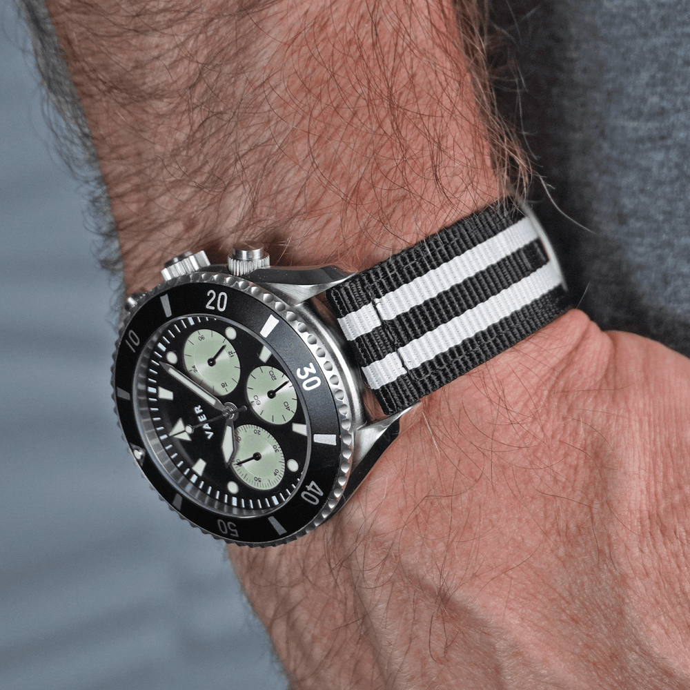 The O2 Strap - Bond Tuxedo - BluShark Straps