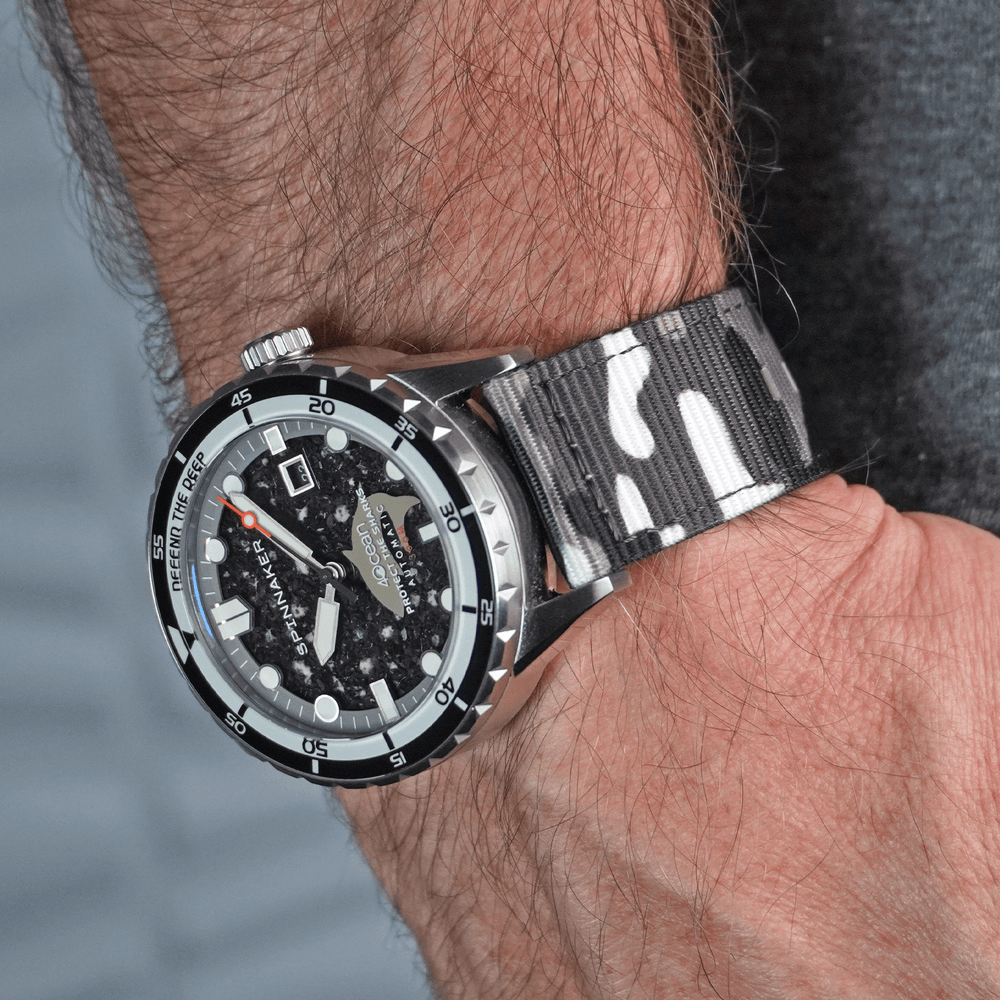 The O2 Strap - Camo Arctic - BluShark Straps