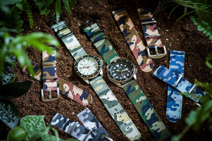 The O2 Strap - Camo Jungle - BluShark Straps