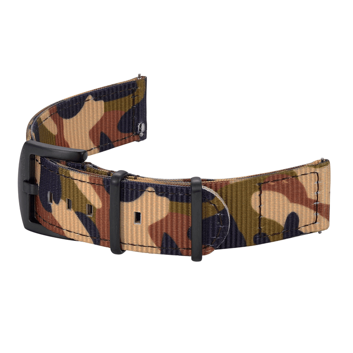 The O2 Strap - Camo Woodland - BluShark Straps