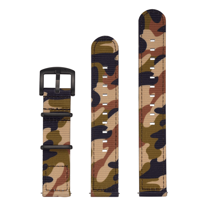The O2 Strap - Camo Woodland - BluShark Straps