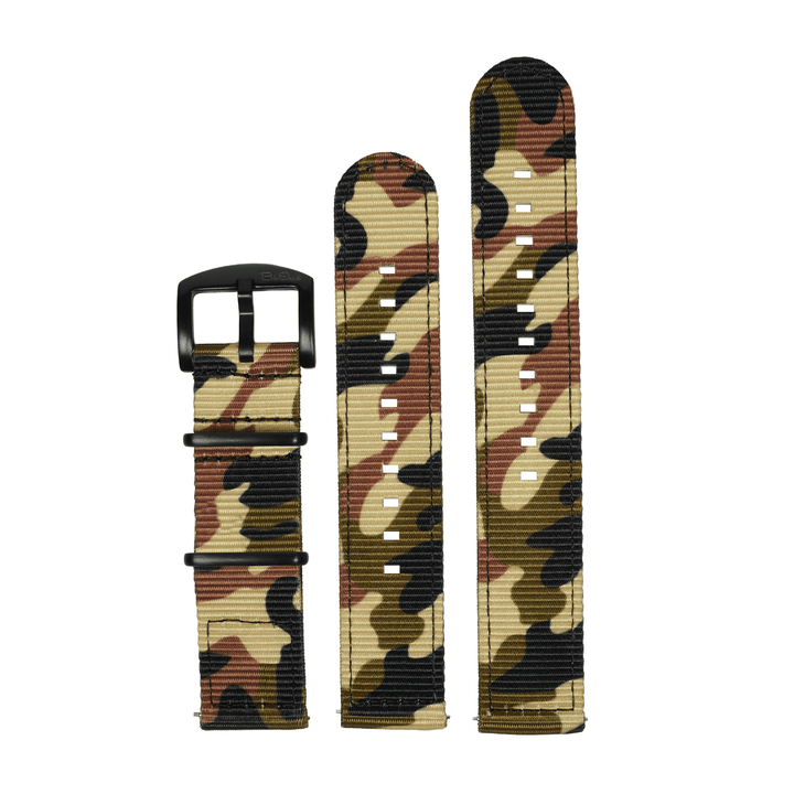 The O2 Strap - Camo Woodland - BluShark Straps