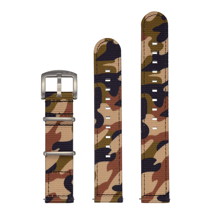 The O2 Strap - Camo Woodland - BluShark Straps