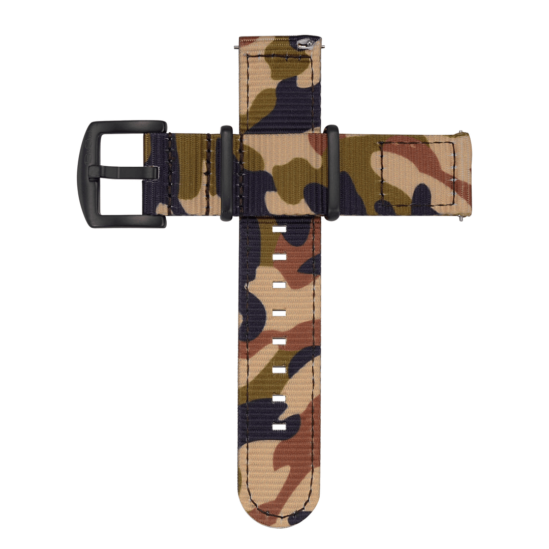 The O2 Strap - Camo Woodland - BluShark Straps