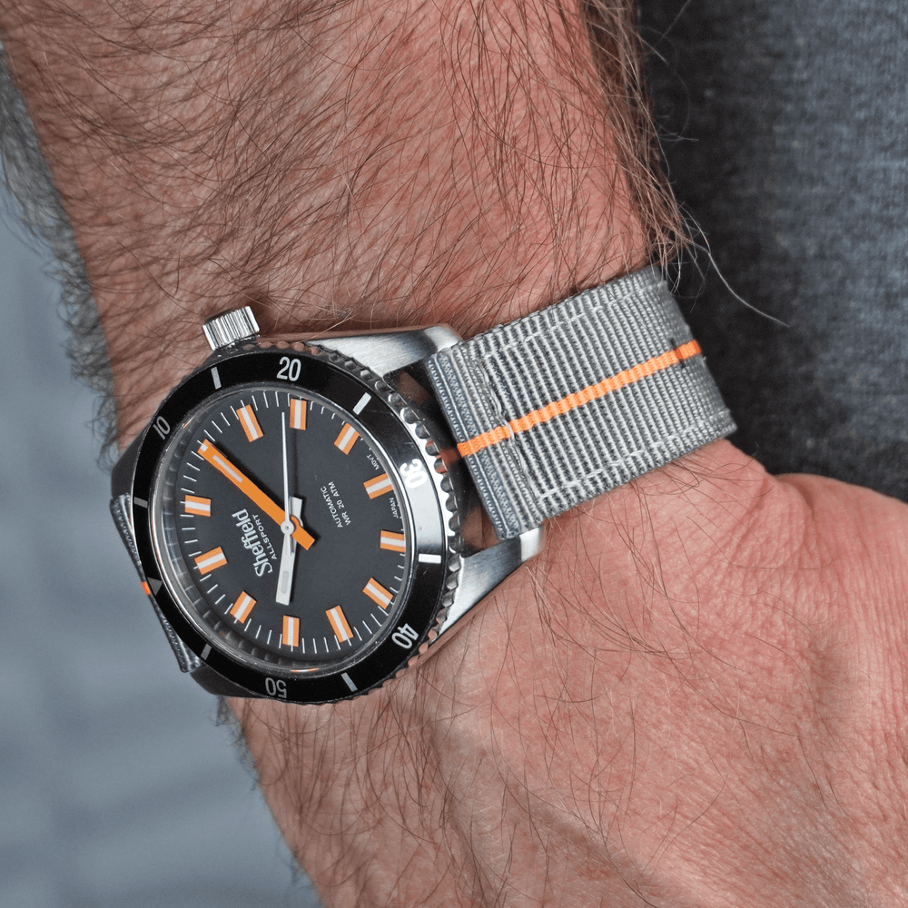 The O2 Strap - Gray Fox - BluShark Straps