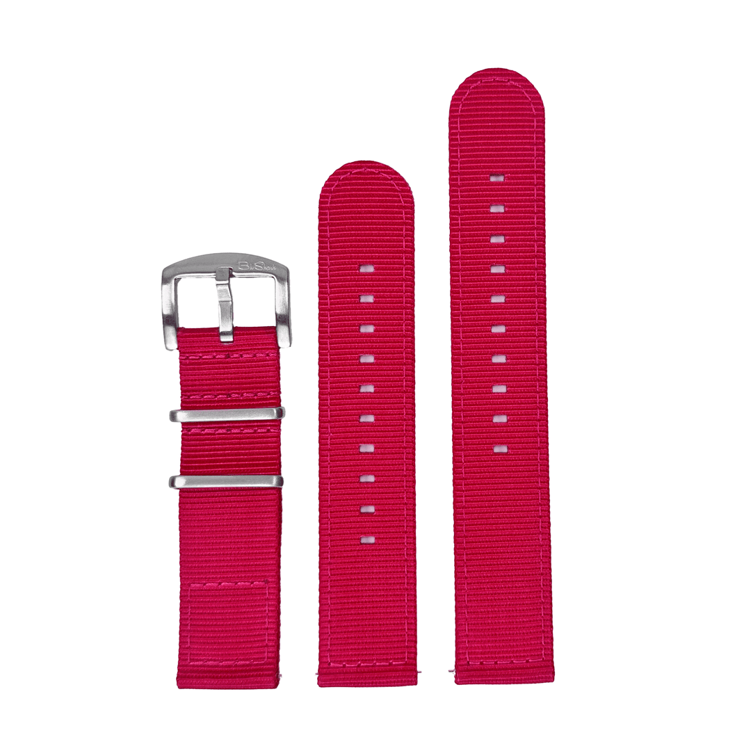 The O2 Strap - Raspberry - BluShark Straps