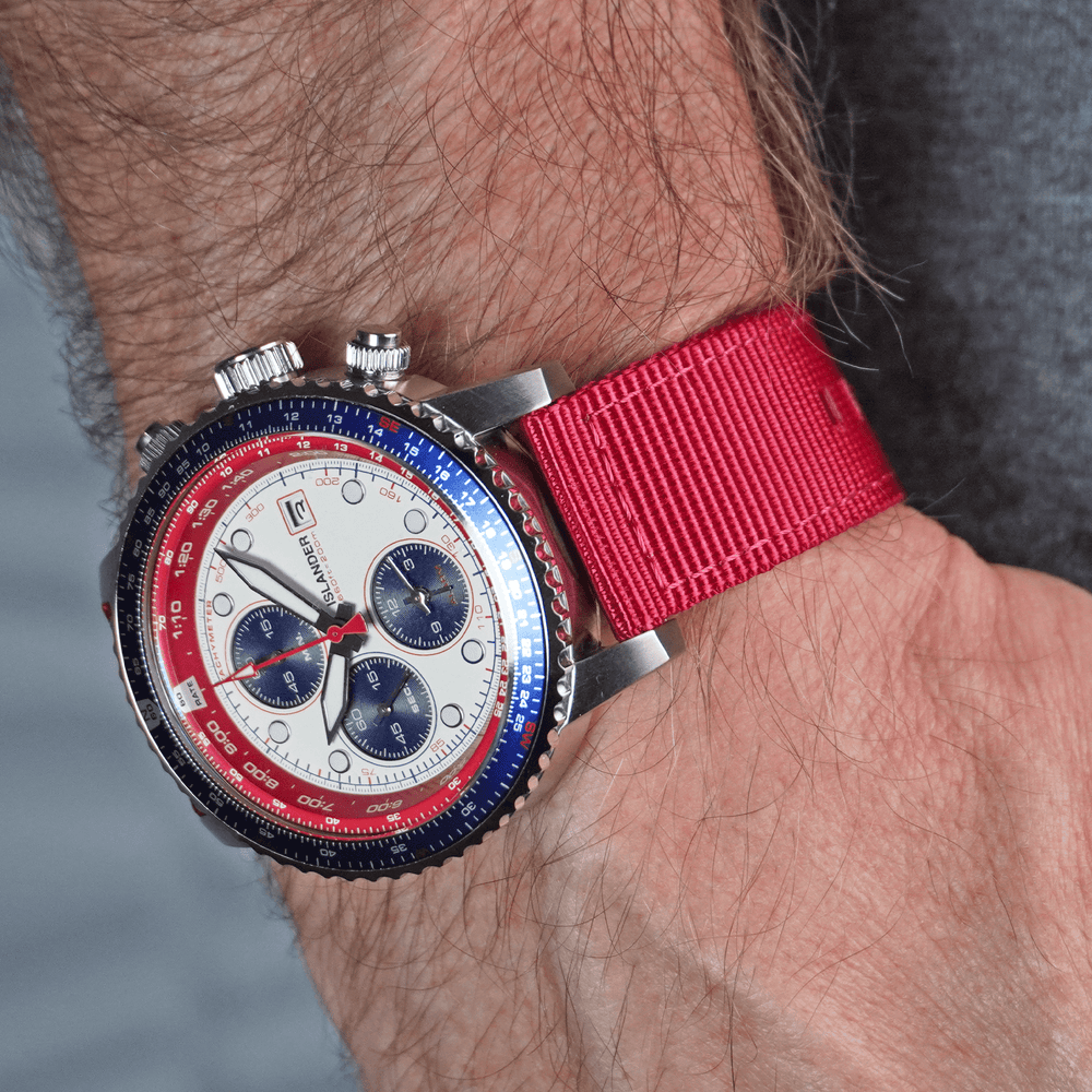 The O2 Strap - Raspberry - BluShark Straps