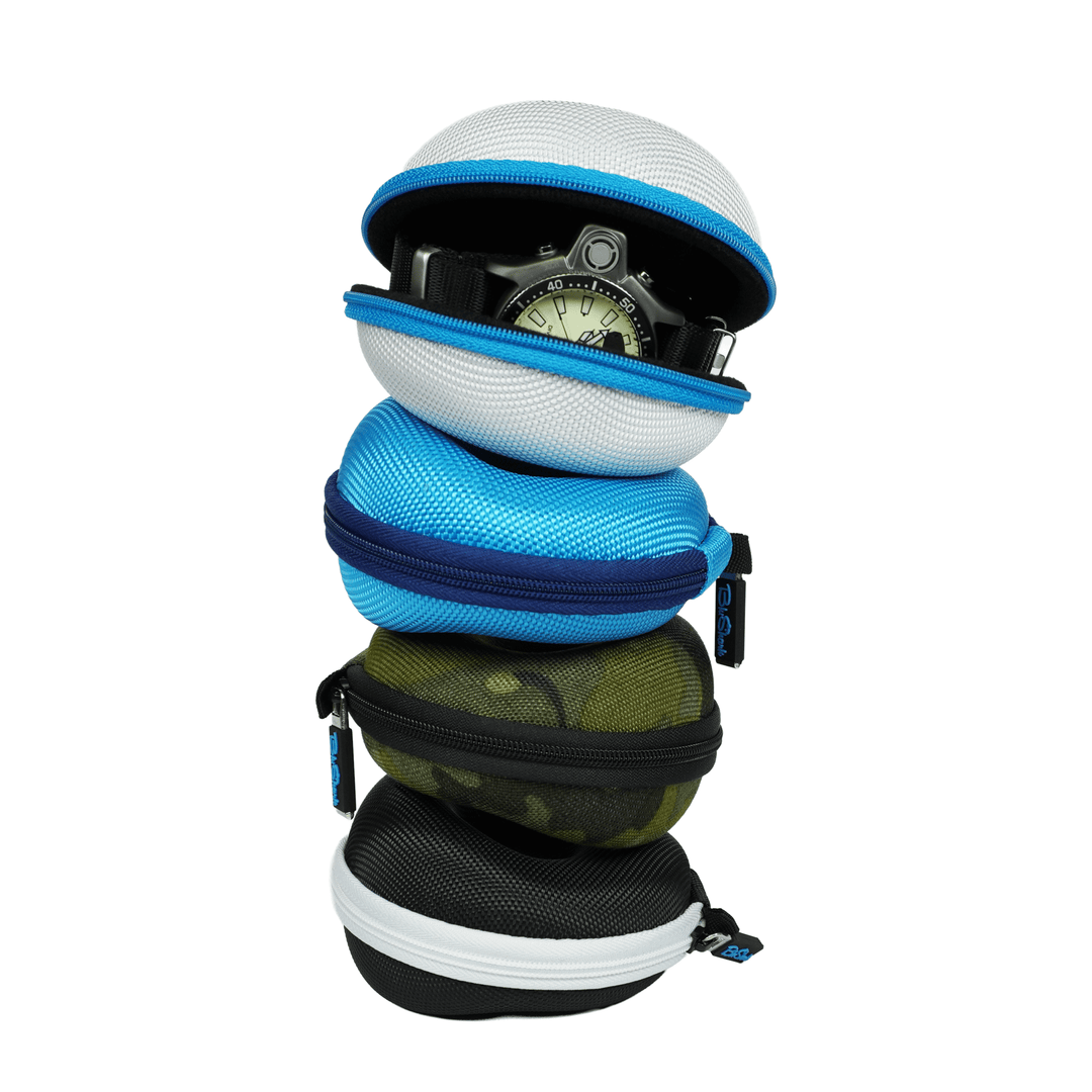The Pod - Travel Watch Case Four - Pack - BluShark Straps